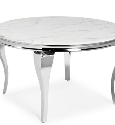 Vienna Round Marble Top Dining Table