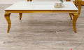 Vienna Gold Coffee Table Gold Base
