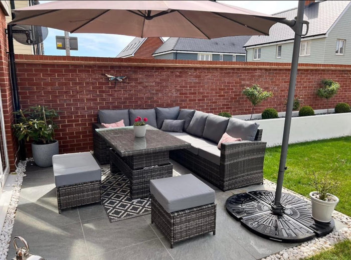 9 Seater Rattan Set