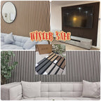 **PROMO** - Real Wood Acoustic Slatted Wall Panels