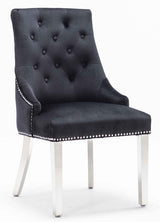 Cheshire Ring Knocker Black Chair
