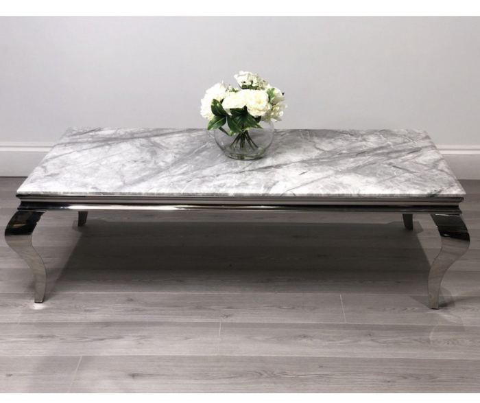 Louis marble coffee table deals