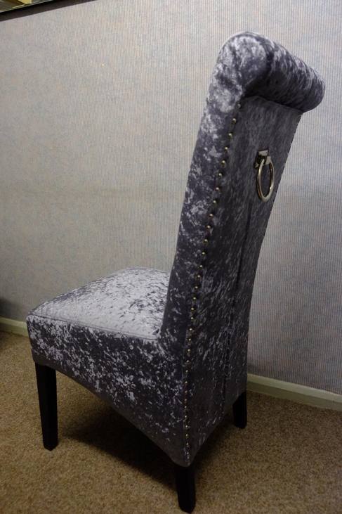 Lucy Ring Knocker Grey Chair