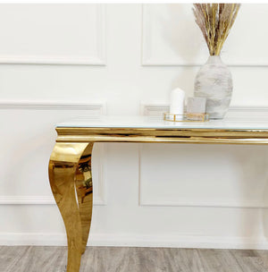 Vienna Gold Console Table