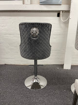Venice Dark Grey Bar Stool